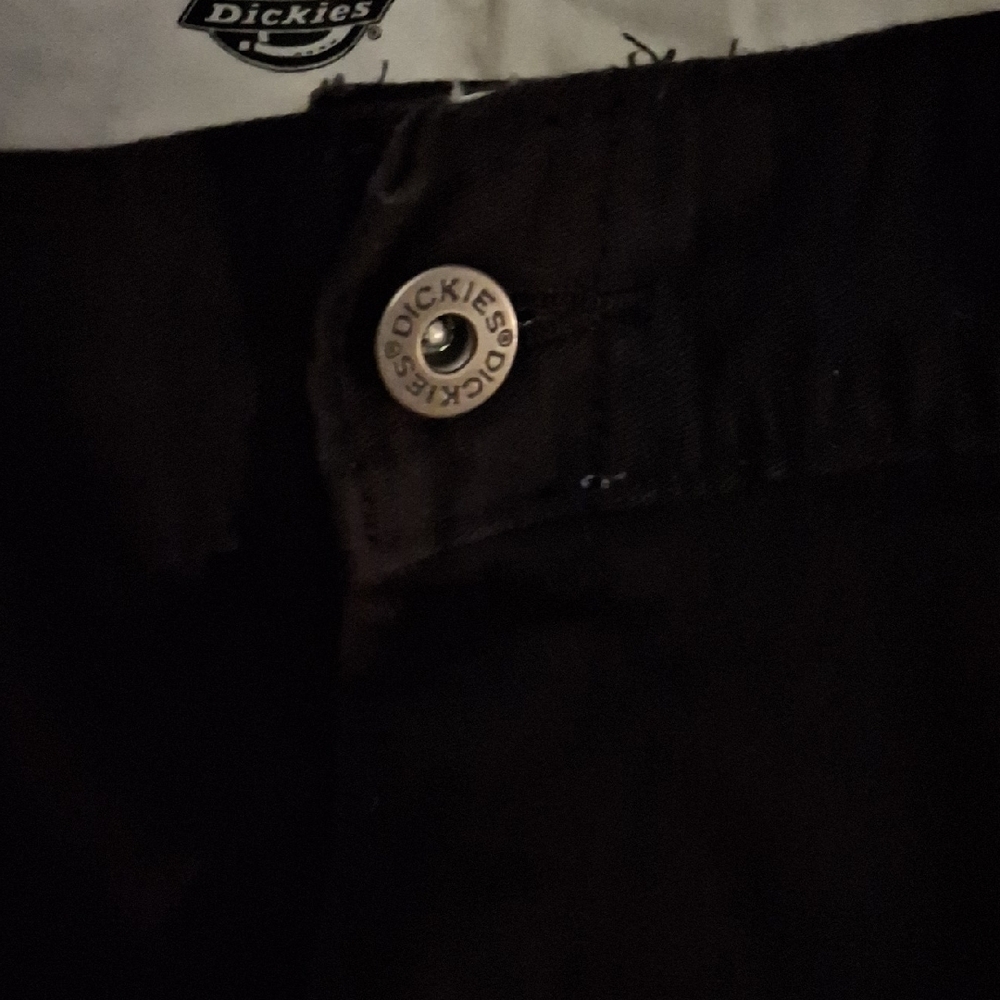 Dickies Black Pants with White Graphic - Picture 5 of 15
